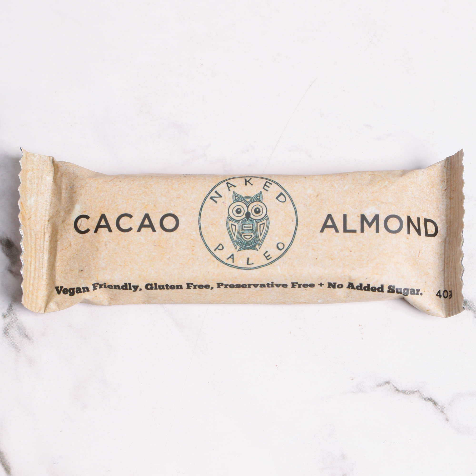 Cacao Almond Bar - Naked Paleo